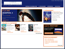 Tablet Screenshot of cinemasbonneveine.com